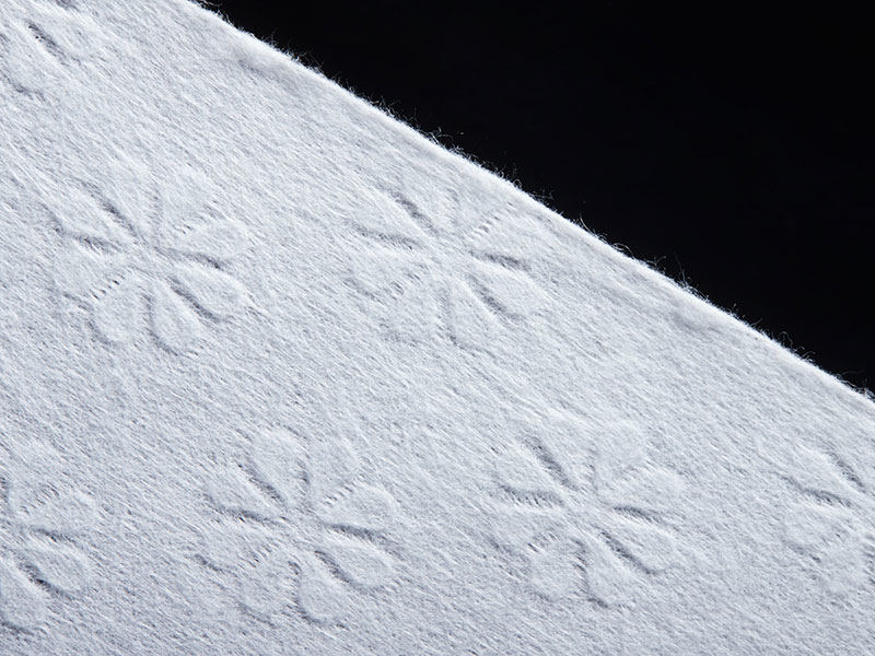 আবরণ জন্য পলিয়েস্টার HK ফ্লাওয়ার spunlace